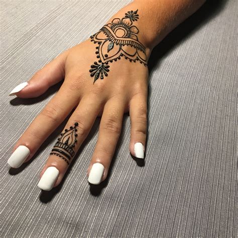 Hand Tattoo Mehndi Design Forearm Tattoo Ideas