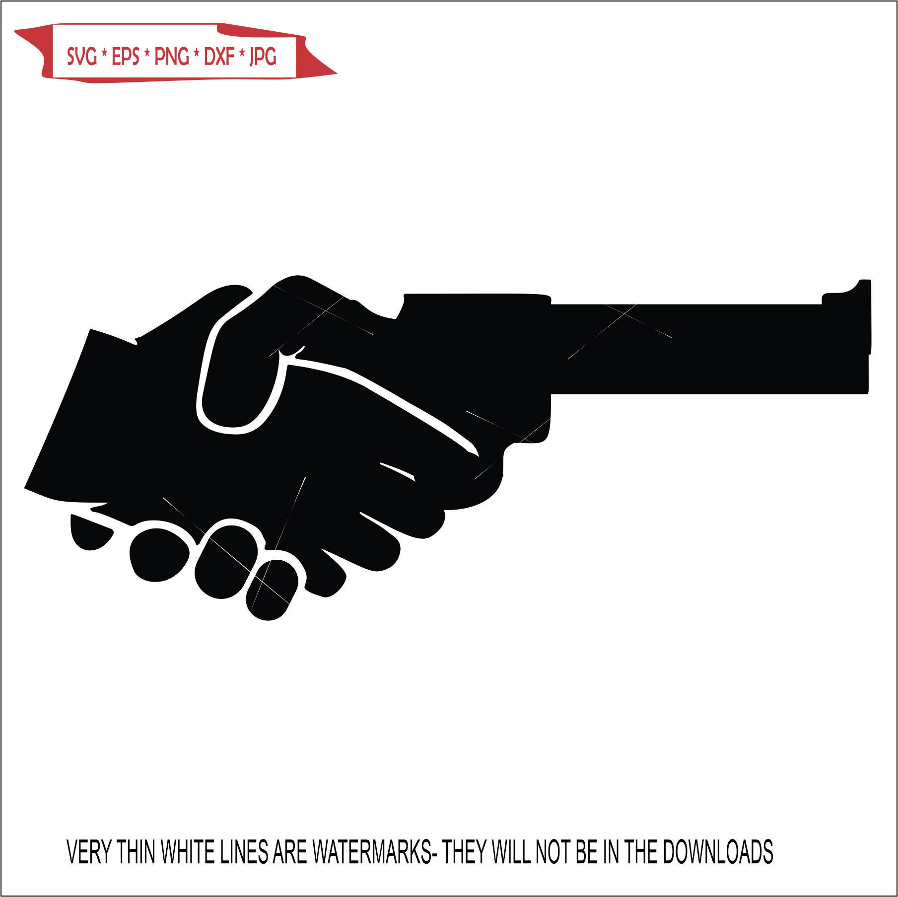 Handshake Gun Tattoos Handshake Gun Tattoos