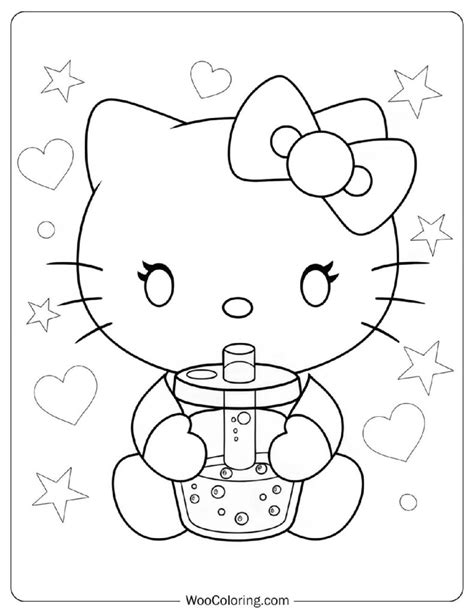 7 Benefits Of Hello Kitty Coloring Pages Print For Kids