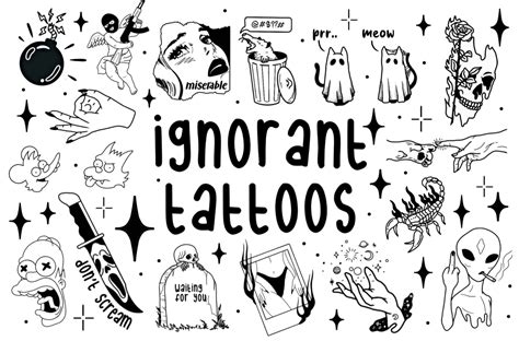 Ignorant Style Tattoo Flash Ignorant Style Tattoo Flash