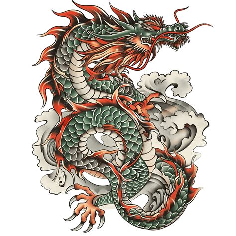Japanese Dragon Tattoo Designs