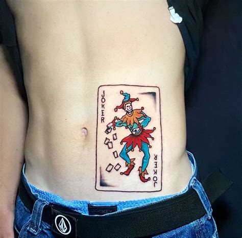 Joker Playing Card Tattoo Designs Realism Amp Quot Joker Card Joker Amp Quot Tattoo
