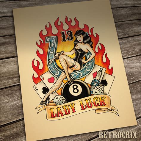 Lady Luck Tattoo