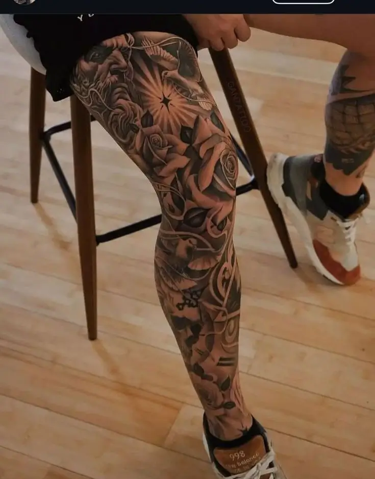 Leg Tattoo Ideas 2025 For Men With Bold Design For Men And Family