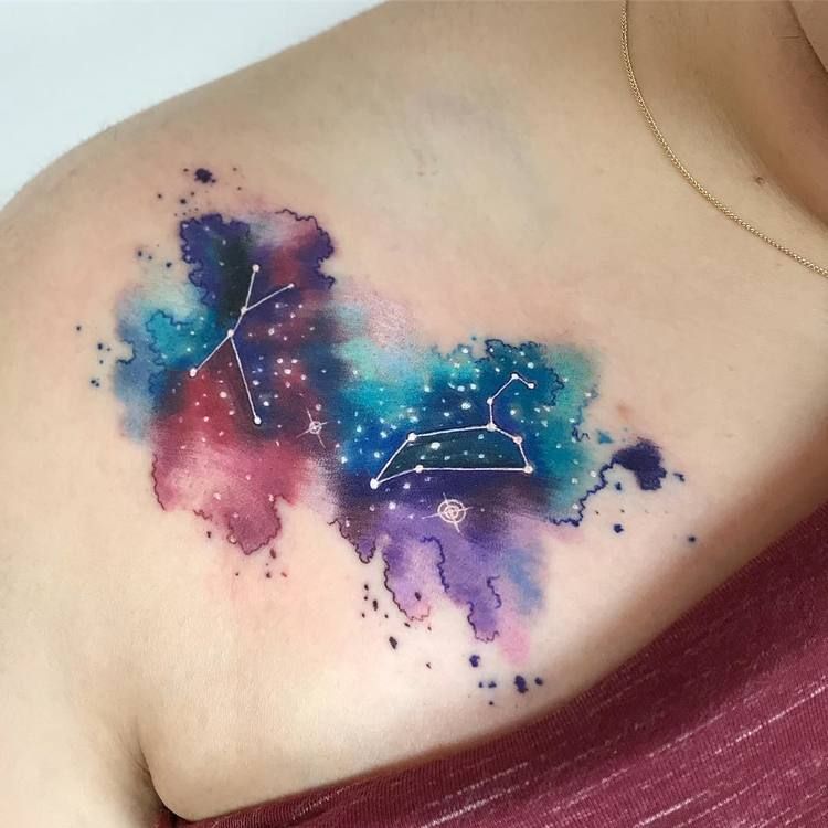 Leo Constellation Tattoo Designs 79 Best Leo Tattoo Ideas