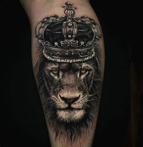 Lion King Tattoo Designs For Men