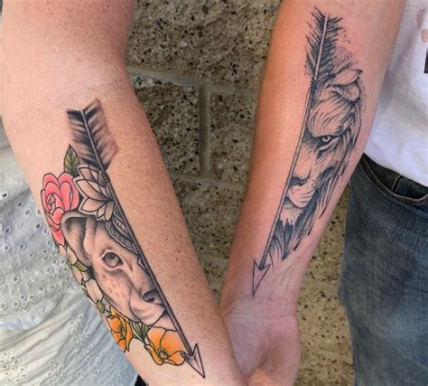 Matching His And Hers Tattoos Ideas