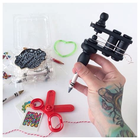 Matte Black Kids Tattoo Machine Toy Mini Tattoo Machine By Matte Black Kids Tattoo Machine Toy Mini Tattoo Machine By