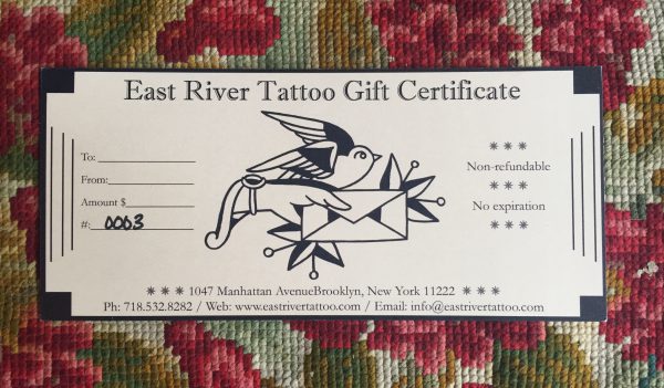 Merchandise Archive East River Tattoo