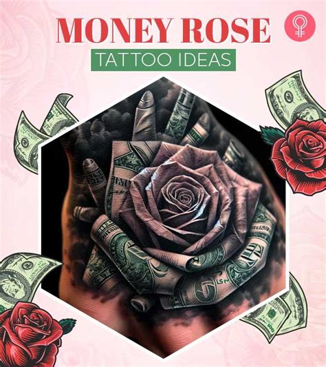 Money Rose Tattoo Unique Tattoo Designs Money Rose Tattoo Unique Tattoo Designs