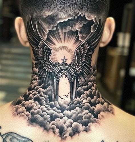 More Attractive Back Neck Tattoo Design Ideas For Men 2025 Mens Back