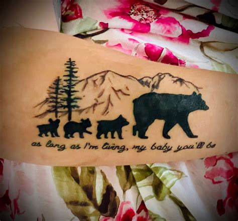 Mother Bear Tattoo
