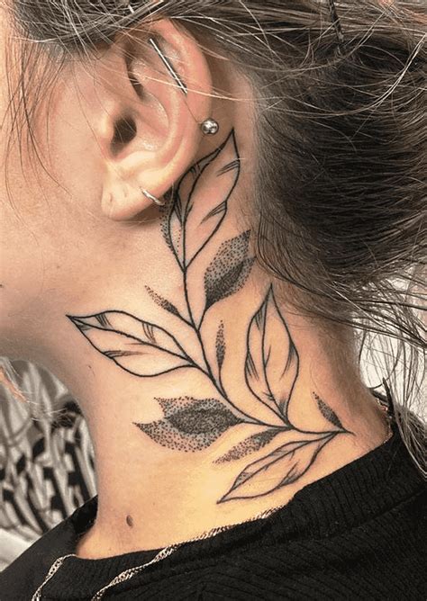 Neck Tattoo Design Images Neck Ink Design Ideas Neck Tattoos Women