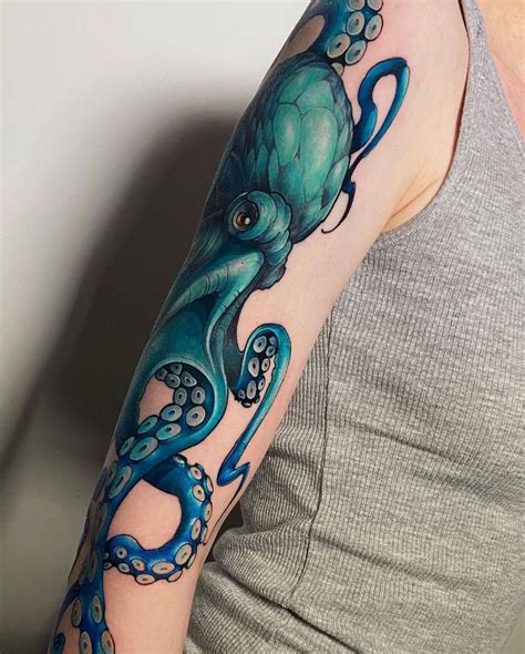 Octopus Lady Tattoos