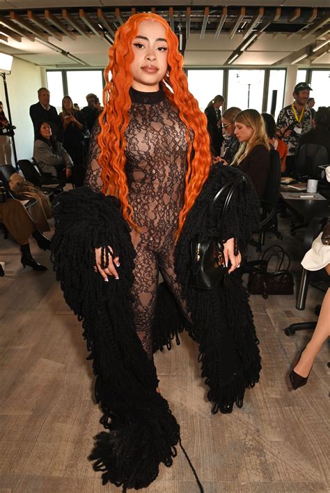 Paris Jackson And Ice Spice Stun In Completely See Through Nude Outfits As They Turn Heads At Paris Fashion Week The Sun