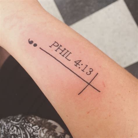 Philippians 4 13 Tattoo