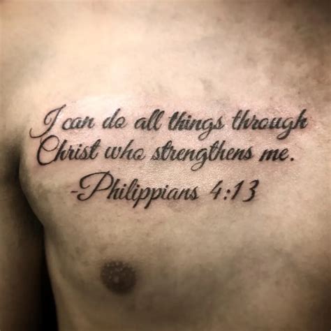 Philippians 4 13 Tattoos