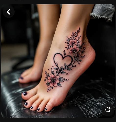 Pin By Sheila Winfield On Tattoos Tattoos For Women Flowers Foot