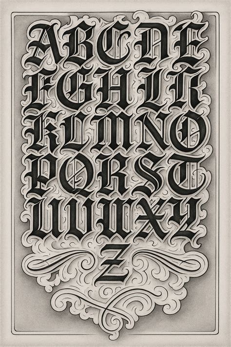 Pin De Aleksey Em Estilos De Letras Para Tatuagem Letras