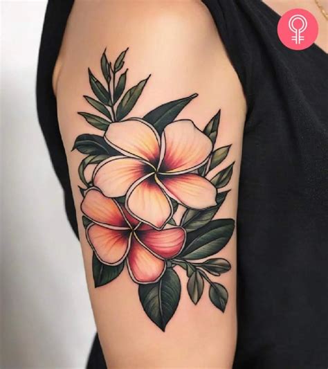 Plumeria Tattoo 8 Stunning Floral Designs To Try Plumeria Tattoo 8 Stunning Floral Designs To Try