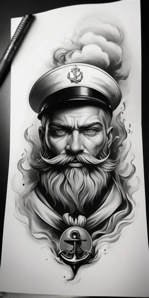 Sailor Man Tattoo Design Black And Grey Tattoos Tattoo Designs Men Sailor Man Tattoo Design Black And Grey Tattoos Tattoo Designs Men