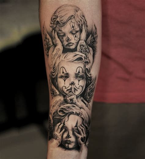 See No Evil Tattoo On Arm Inspiring Sleeve Tattoo Design