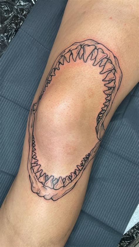 Shark Jaw Tattoo Artofit
