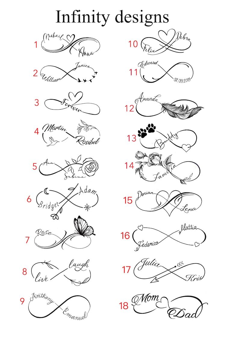 Sign Of Infinity Tattoo