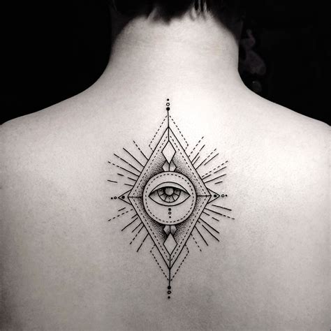 Simple All Seeing Eye Tattoo