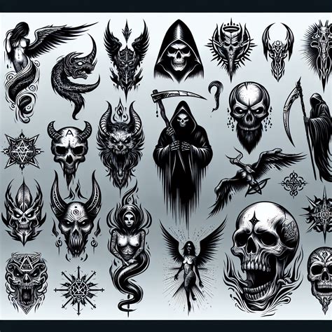 Simple Evil Tattoos Bronctattooaus Com