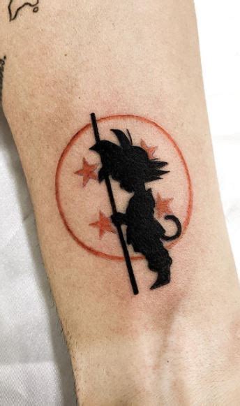 Simple Goku Tattoo Designs