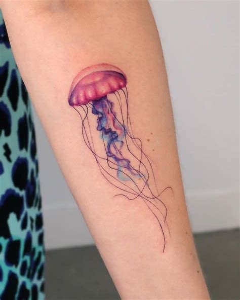 Small Cute Jellyfish Tattoo Bronctattooaus Com