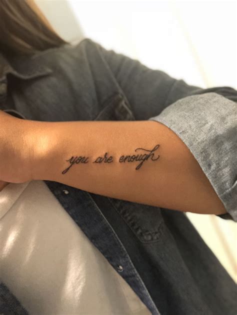 Small Forearm Quote Tattoos Small Forearm Quote Tattoos