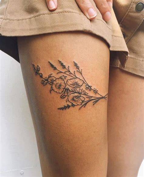 Small Thigh Tattoos For Women Tattoo Style Trends Small Thigh Tattoos For Women Tattoo Style Trends