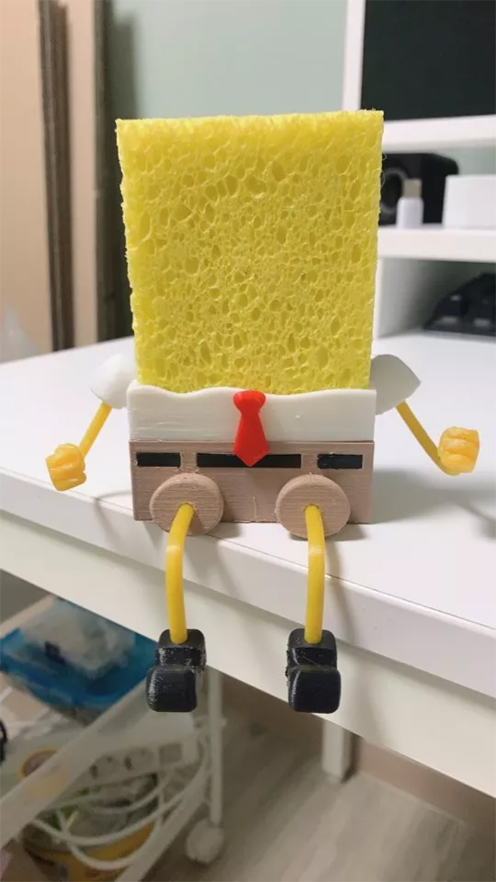 Upgrade Your Kitchen With A Spongebob Sponge Holder