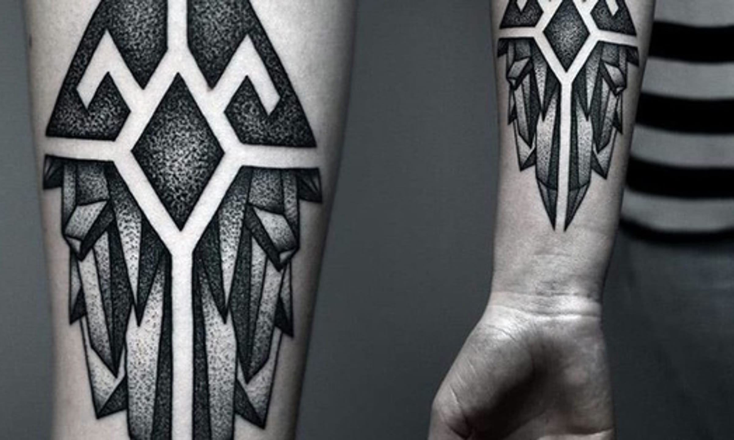 Tattoo Black Men Forearm