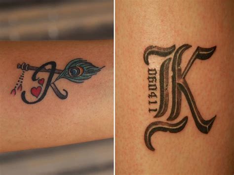 Tattoo Letter K Designs