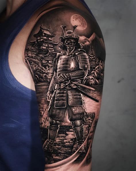 Tattoo Of Samurai