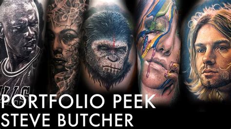 Tattoo Portfolio Peek Steve Butcher