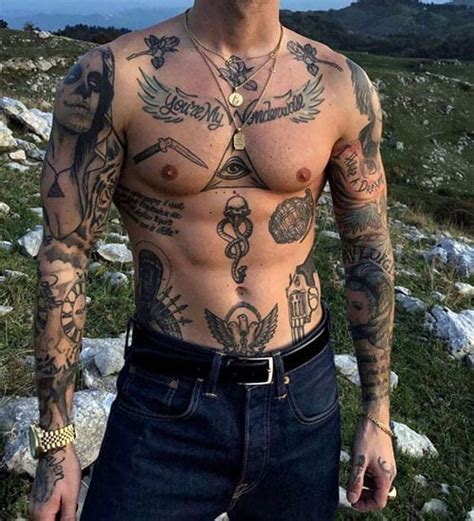 Tattoos On Stomach For Guys
