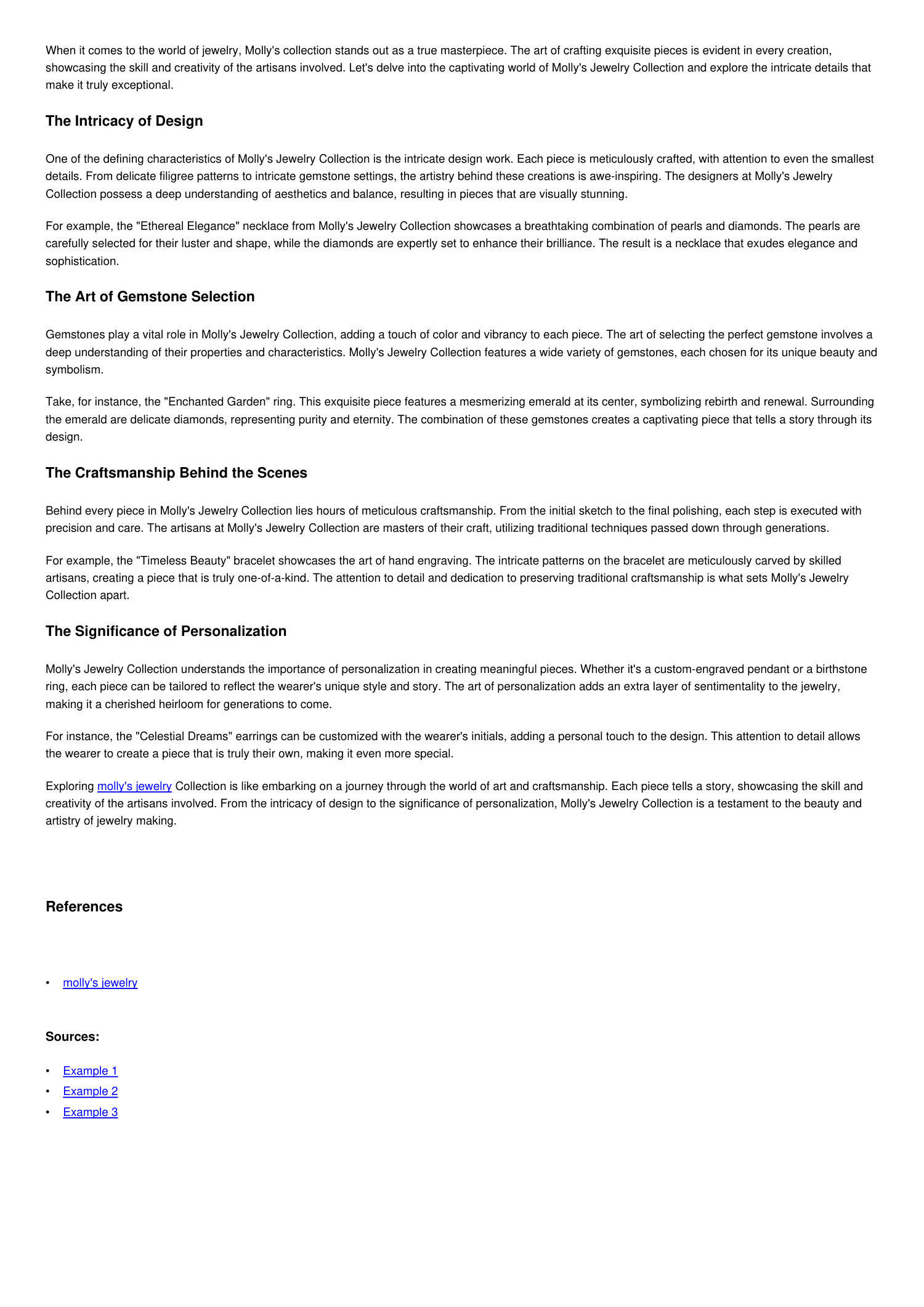 The Art Of Crafting Exploring Molly Amp 39 S Jewelry Collection Pdf Docdroid The Art Of Crafting Exploring Molly Amp 39 S Jewelry Collection Pdf Docdroid