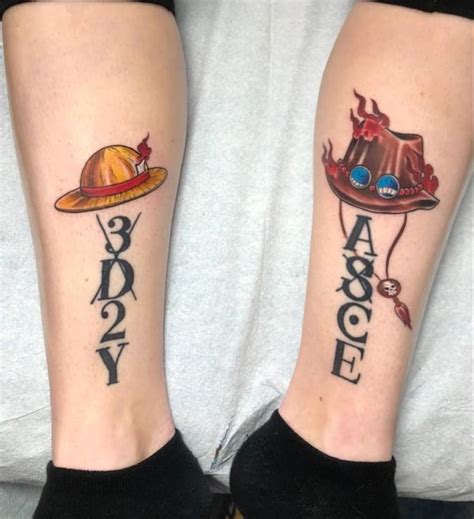 Top Mejores Tatuajes De One Piece De Luffy A Ace