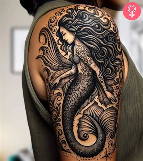 Traditional Siren Tattoos Traditional Siren Tattoos