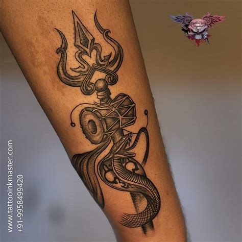 Trishul Tattoo Lord Shiva Tattoo Best Tattoo Studio In Bangalore