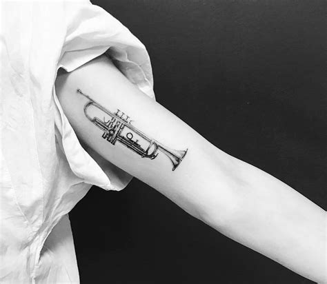 Trumpet Tattoo By Resul Odabas Tattoo Photo 29758 Trumpet Tattoo By Resul Odabas Tattoo Photo 29758