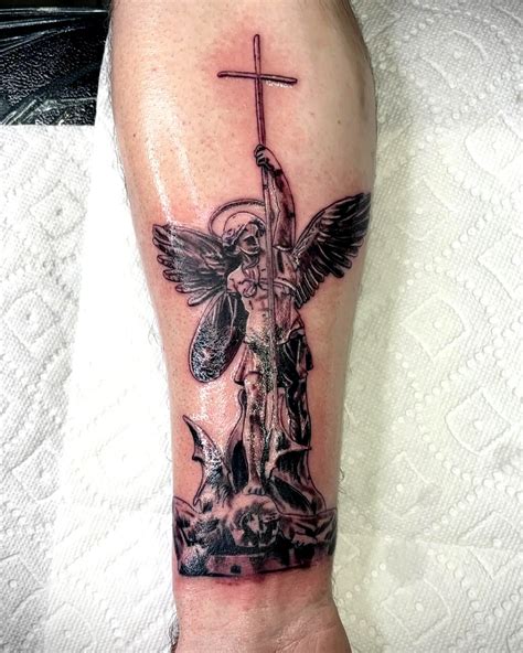 Unique St Michael Tattoo Ideas Tattoobnb