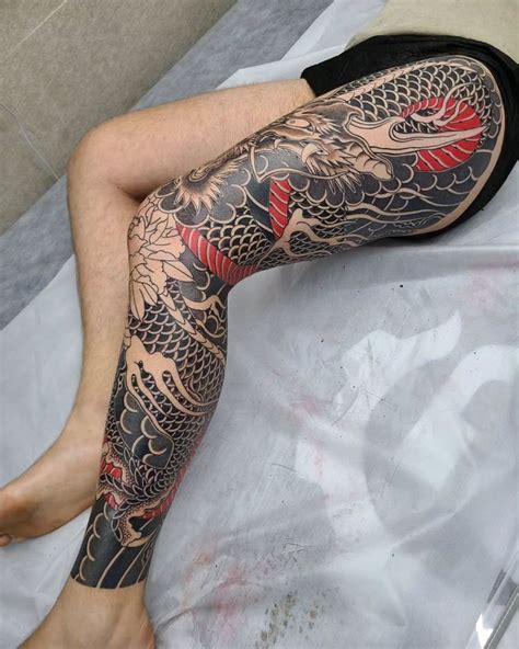 Vibrant Dragon Leg Tattoo Design For Inspiration In 2025 Dragon Vibrant Dragon Leg Tattoo Design For Inspiration In 2025 Dragon