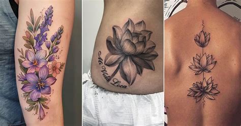 Water Lily Tattoo Design Masterpiece