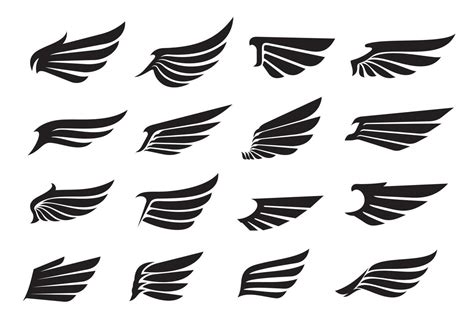 Wing Tattoo Inspiration Vector Art Icons And Graphics For Free Download