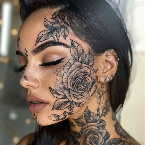 Words Face Tattoo Ideas Small Face Tattoos Face Tattoos For Women Girl Face Tattoo